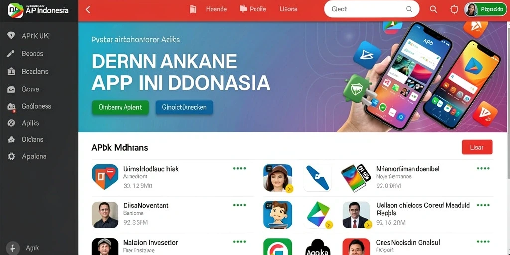 Tampilan antarmuka yang bersih dan menarik.