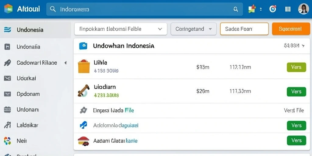Tampilan antarmuka yang intuitif dan mudah digunakan.