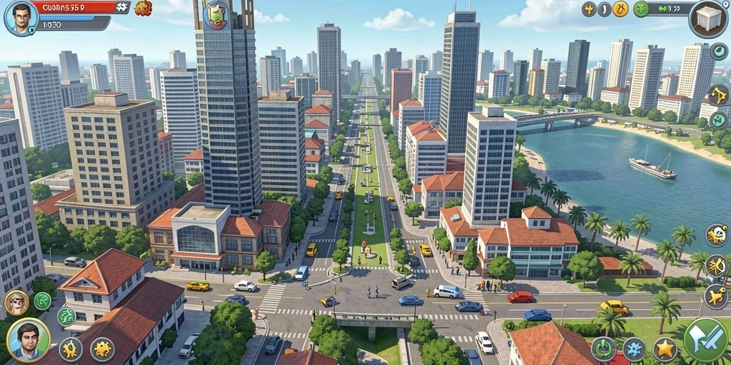 Tampilan antarmuka yang modern dan menarik.