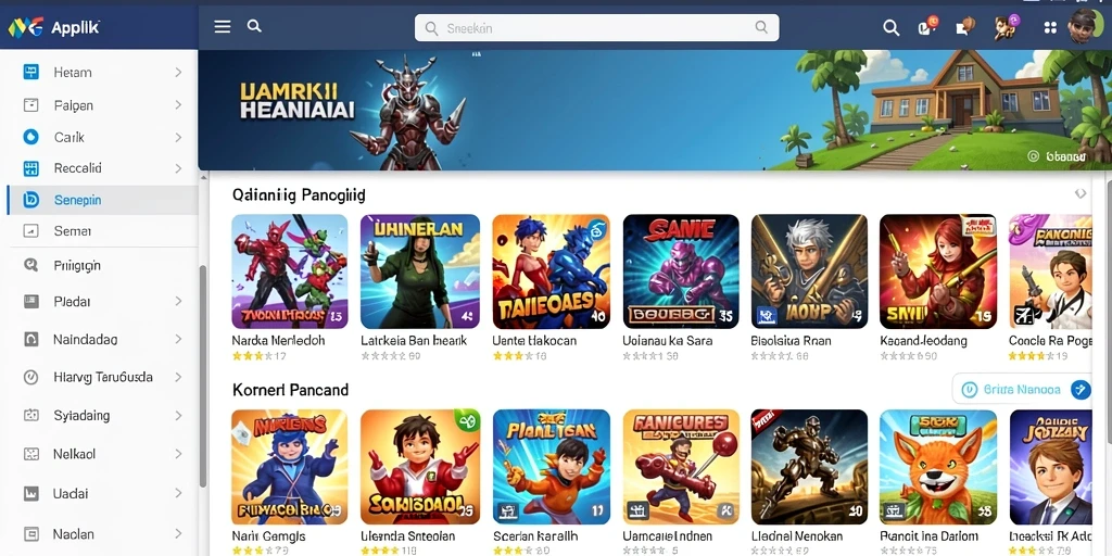 Gambaran gameplay yang menarik dan penuh aksi.