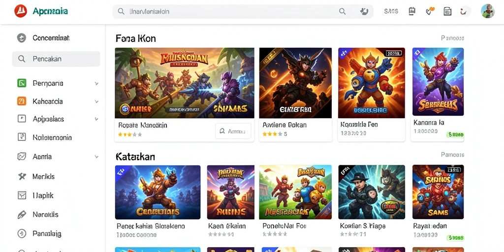 Tampilan antarmuka yang mudah digunakan dan intuitif.