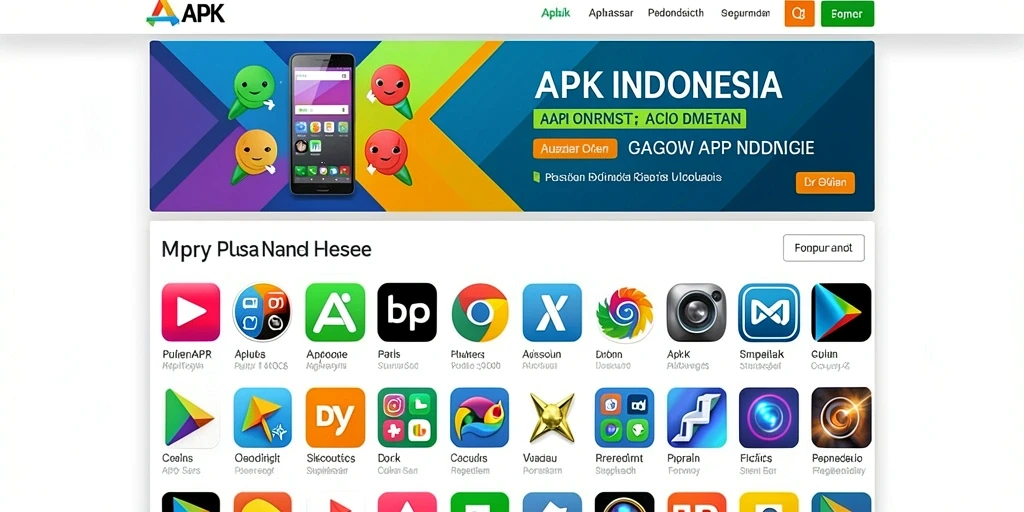 Tampilan awal game yang menarik dan intuitif.