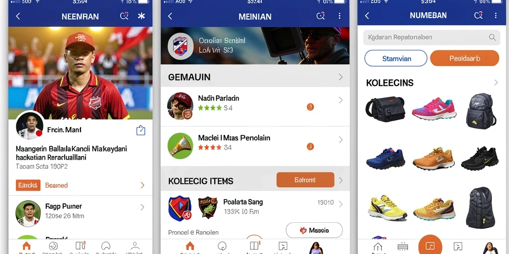 Tampilan antarmuka yang user-friendly dan mudah digunakan.