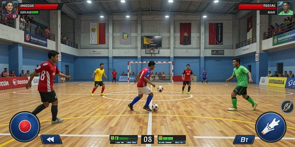 Tampilan antarmuka permainan yang menarik dan mudah digunakan.