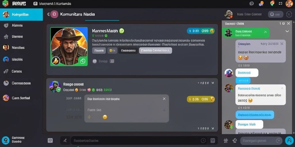 Screenshot menunjukkan antarmuka permainan yang menarik.