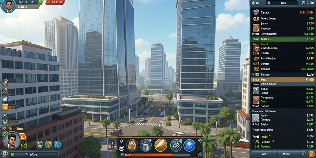 Screen game yang menunjukkan level awal RPVIP6.