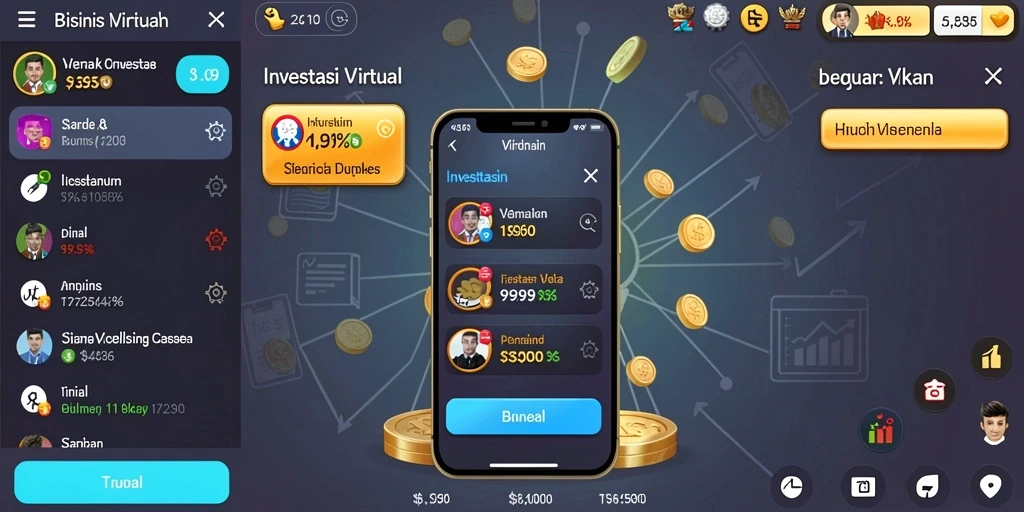 Tampilan menu utama yang menarik dan intuitif.